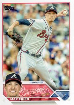 #290 Max Fried - Atlanta Braves - 2023 Topps Baseball