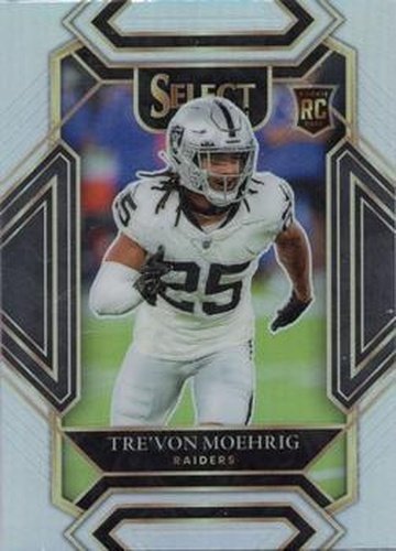 #290 Tre'von Moehrig - Las Vegas Raiders - 2021 Panini Select - Silver Prizm Football
