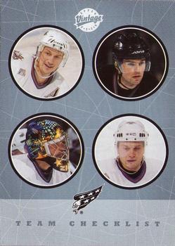 #290 Jaromir Jagr / Olaf Kolzig / Peter Bondra / Sergei Gonchar - Washington Capitals - 2002-03 Upper Deck Vintage Hockey