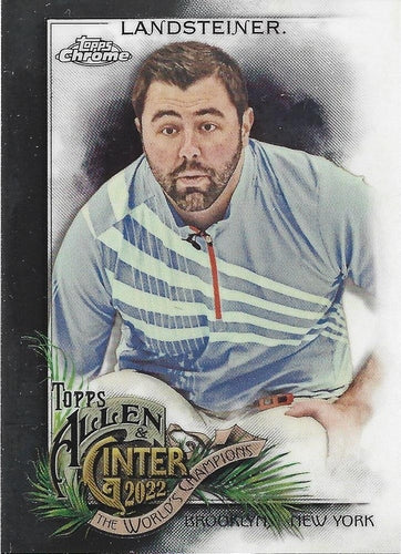 #290 John Landsteiner - USA - 2022 Topps Allen & Ginter Chrome Baseball