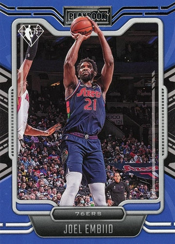 #290 Joel Embiid - Philadelphia 76ers - 2021-22 Panini Chronicles Basketball