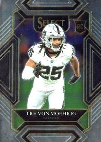 #290 Tre'von Moehrig - Las Vegas Raiders - 2021 Panini Select Football