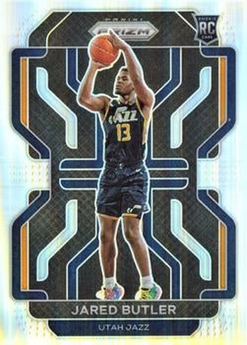 #290 Jared Butler - Utah Jazz - 2021-22 Panini Prizm - Silver Basketball
