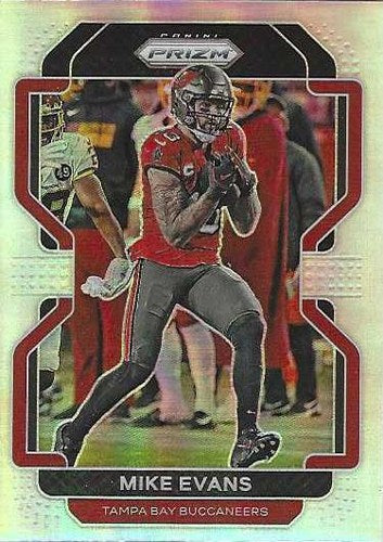 #290 Mike Evans - Tampa Bay Buccaneers - 2021 Panini Prizm - Silver Football