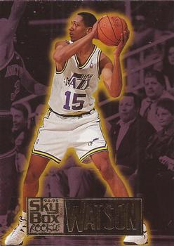#291 Jamie Watson - Utah Jazz - 1994-95 SkyBox Premium Basketball
