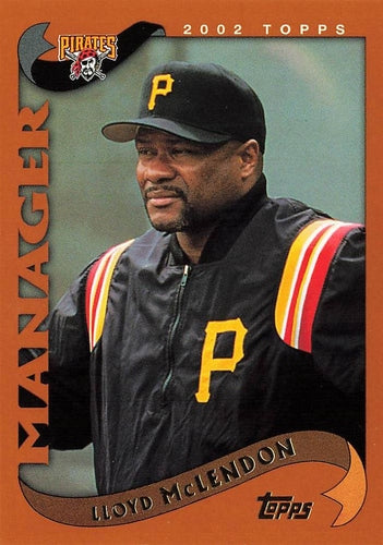 #291 Lloyd McClendon - Pittsburgh Pirates - 2002 Topps Baseball