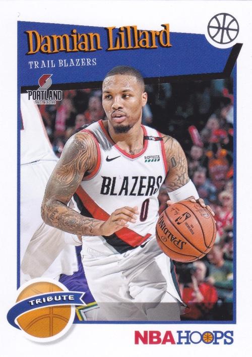 #291 Damian Lillard - Portland Trail Blazers - 2019-20 Hoops Basketball