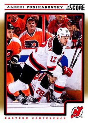 #291 Alexei Ponikarovsky - New Jersey Devils - 2012-13 Score - Gold Rush Hockey