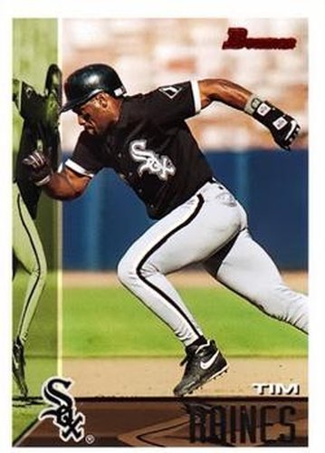 #291 Tim Raines - Chicago White Sox - 1995 Bowman Baseball