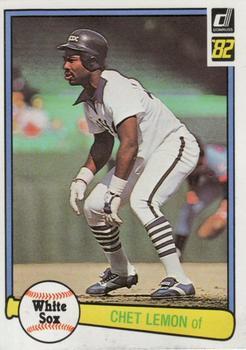 #291 Chet Lemon - Chicago White Sox - 1982 Donruss Baseball