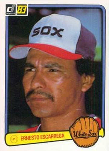 #291 Ernesto Escarrega - Chicago White Sox - 1983 Donruss Baseball