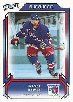 #291 Nigel Dawes - New York Rangers - 2006-07 Upper Deck Victory Update Hockey