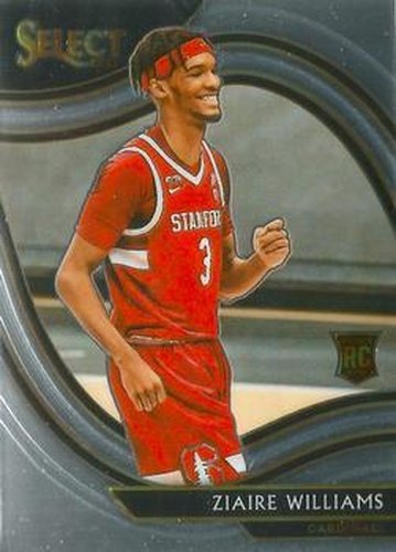 #291 Ziaire Williams - Stanford Cardinal - 2021 Panini Chronicles Draft Picks Basketball