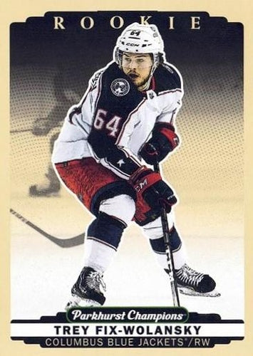 #291 Trey Fix-Wolansky - Columbus Blue Jackets - 2022-23 Parkhurst Champions Hockey