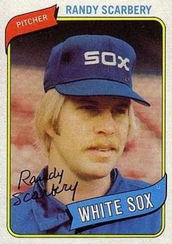 #291 Randy Scarbery - Chicago White Sox - 1980 Topps Baseball