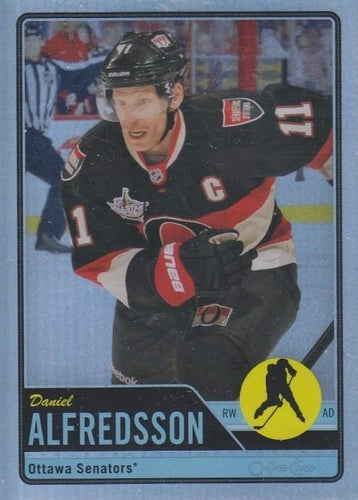 #291 Daniel Alfredsson - Ottawa Senators - 2012-13 O-Pee-Chee - Rainbow Hockey