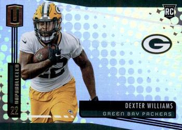 #291 Dexter Williams - Green Bay Packers - 2019 Panini Unparalleled Football