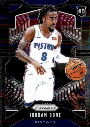 #291 Jordan Bone - Detroit Pistons - 2019-20 Panini Prizm Basketball
