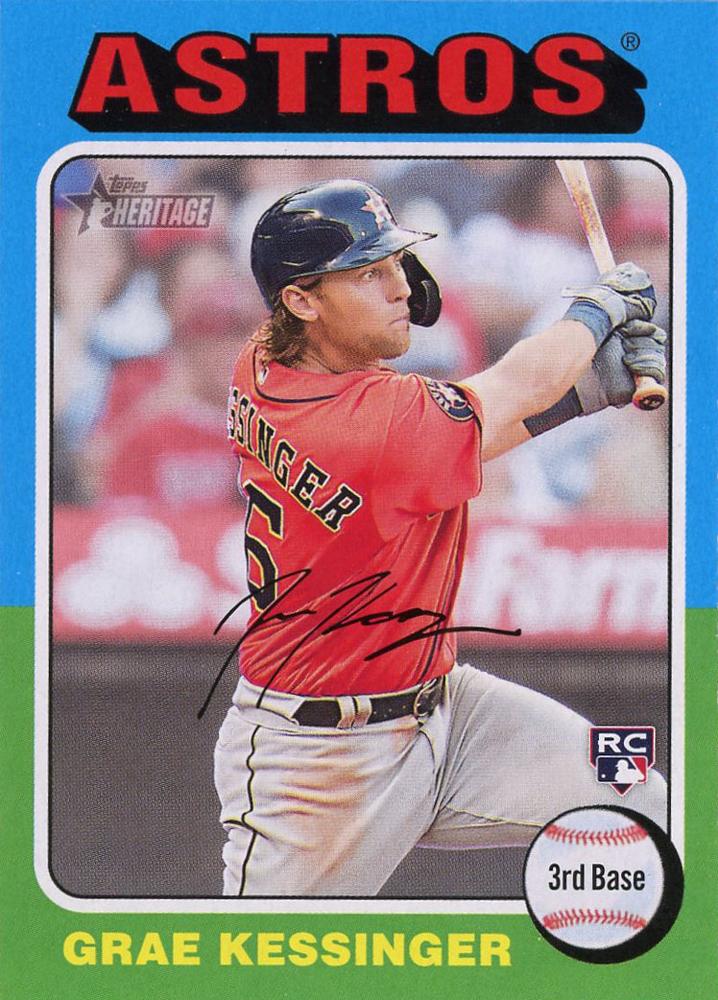 #291 Grae Kessinger - Houston Astros - 2024 Topps Heritage Baseball