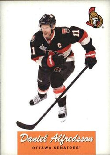 #291 Daniel Alfredsson - Ottawa Senators - 2012-13 O-Pee-Chee - Retro Hockey