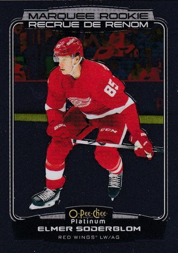#291 Elmer Soderblom - Detroit Red Wings - 2022-23 O-Pee-Chee Platinum Hockey