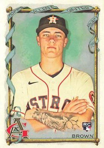#291 Hunter Brown - Houston Astros - 2023 Topps Allen & Ginter Baseball