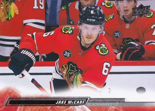 #292 Jake McCabe - Chicago Blackhawks - 2022-23 Upper Deck Hockey