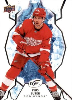 #4 Pius Suter - Detroit Red Wings - 2021-22 Upper Deck Ice Hockey
