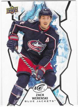 #25 Zach Werenski - Columbus Blue Jackets - 2021-22 Upper Deck Ice Hockey