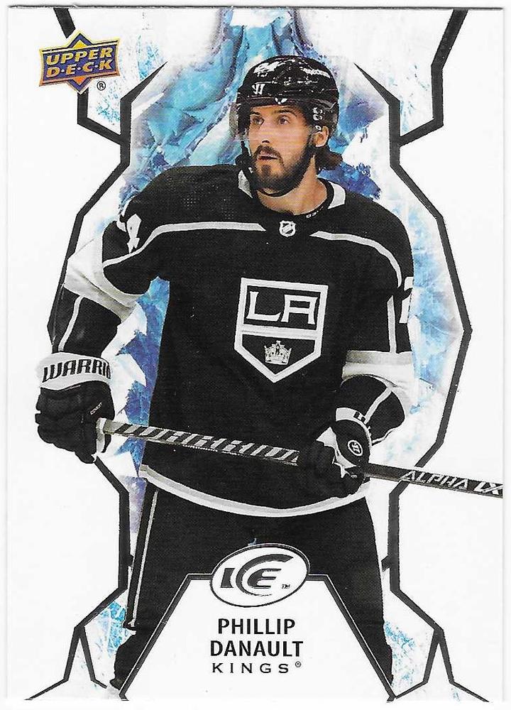 #48 Phillip Danault - Los Angeles Kings - 2021-22 Upper Deck Ice Hockey