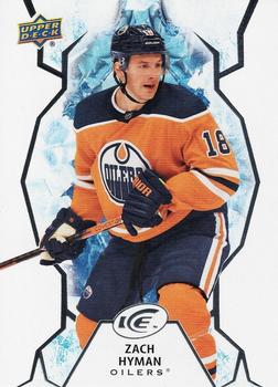 #50 Zach Hyman - Edmonton Oilers - 2021-22 Upper Deck Ice Hockey