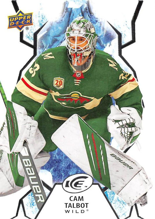 #51 Cam Talbot - Minnesota Wild - 2021-22 Upper Deck Ice Hockey