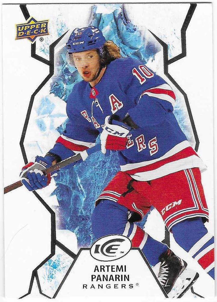 #52 Artemi Panarin - New York Rangers - 2021-22 Upper Deck Ice Hockey
