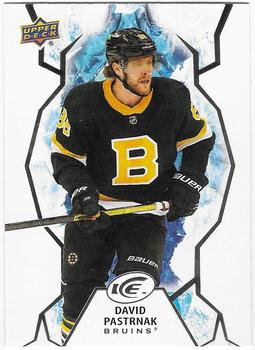 #57 David Pastrnak - Boston Bruins - 2021-22 Upper Deck Ice Hockey