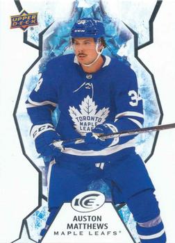 #62 Auston Matthews - Toronto Maple Leafs - 2021-22 Upper Deck Ice Hockey