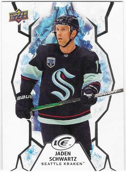 #76 Jaden Schwartz - Seattle Kraken - 2021-22 Upper Deck Ice Hockey