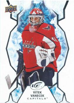 #79 Vitek Vanecek - Washington Capitals - 2021-22 Upper Deck Ice Hockey