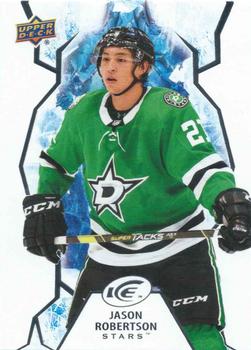 #85 Jason Robertson - Dallas Stars - 2021-22 Upper Deck Ice Hockey