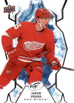 #90 Jakub Vrana - Detroit Red Wings - 2021-22 Upper Deck Ice Hockey