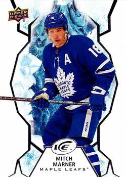 #100 Mitch Marner - Toronto Maple Leafs - 2021-22 Upper Deck Ice Hockey