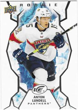 #101 Anton Lundell - Florida Panthers - 2021-22 Upper Deck Ice Hockey