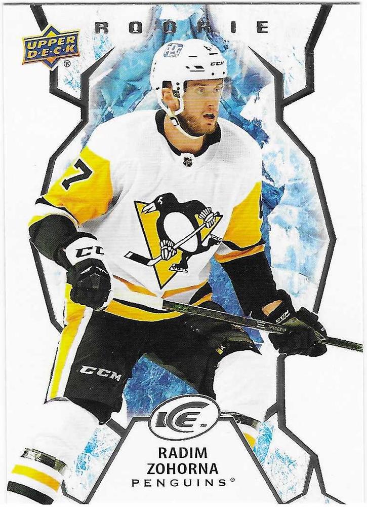 #113 Radim Zohorna - Pittsburgh Penguins - 2021-22 Upper Deck Ice Hockey