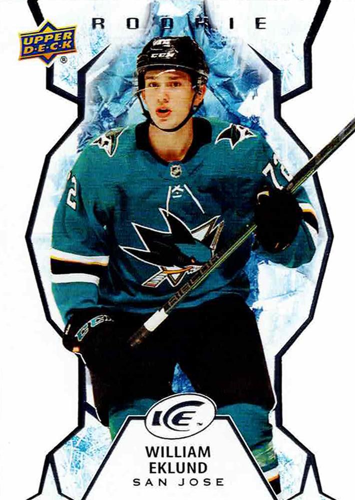 #116 William Eklund - San Jose Sharks - 2021-22 Upper Deck Ice Hockey