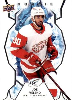 #124 Joe Veleno - Detroit Red Wings - 2021-22 Upper Deck Ice Hockey