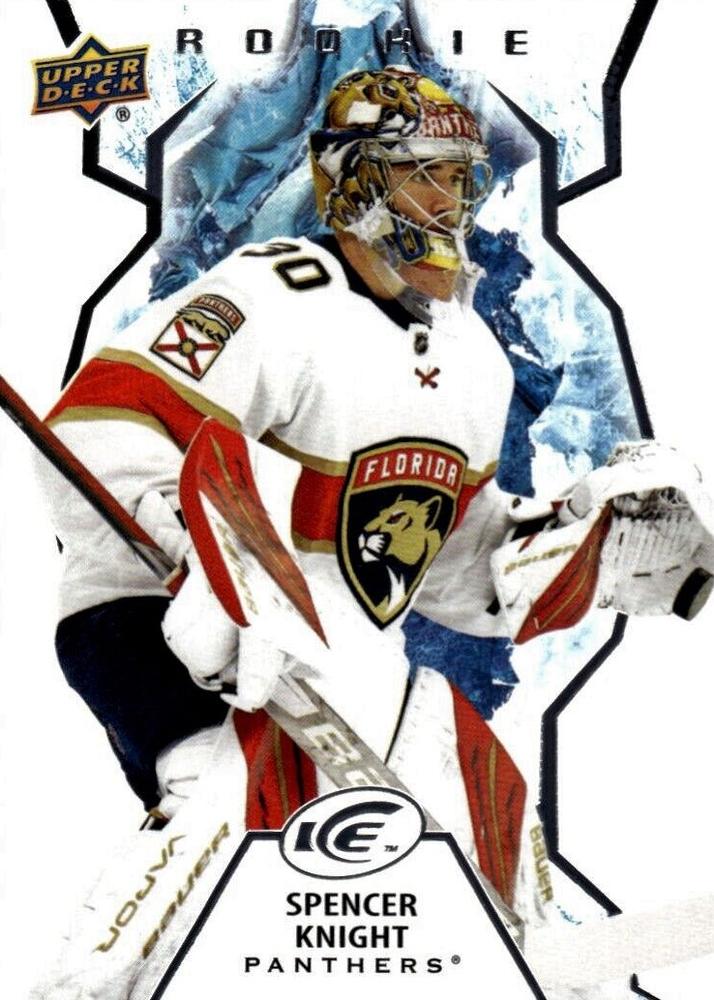#126 Spencer Knight - Florida Panthers - 2021-22 Upper Deck Ice Hockey