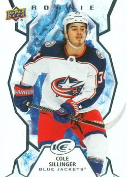 #138 Cole Sillinger - Columbus Blue Jackets - 2021-22 Upper Deck Ice Hockey