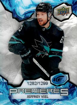 #172 Jeffrey Viel - San Jose Sharks - 2021-22 Upper Deck Ice Hockey
