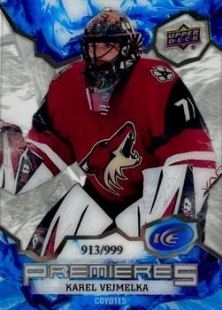 #181 Karel Vejmelka - Arizona Coyotes - 2021-22 Upper Deck Ice Hockey