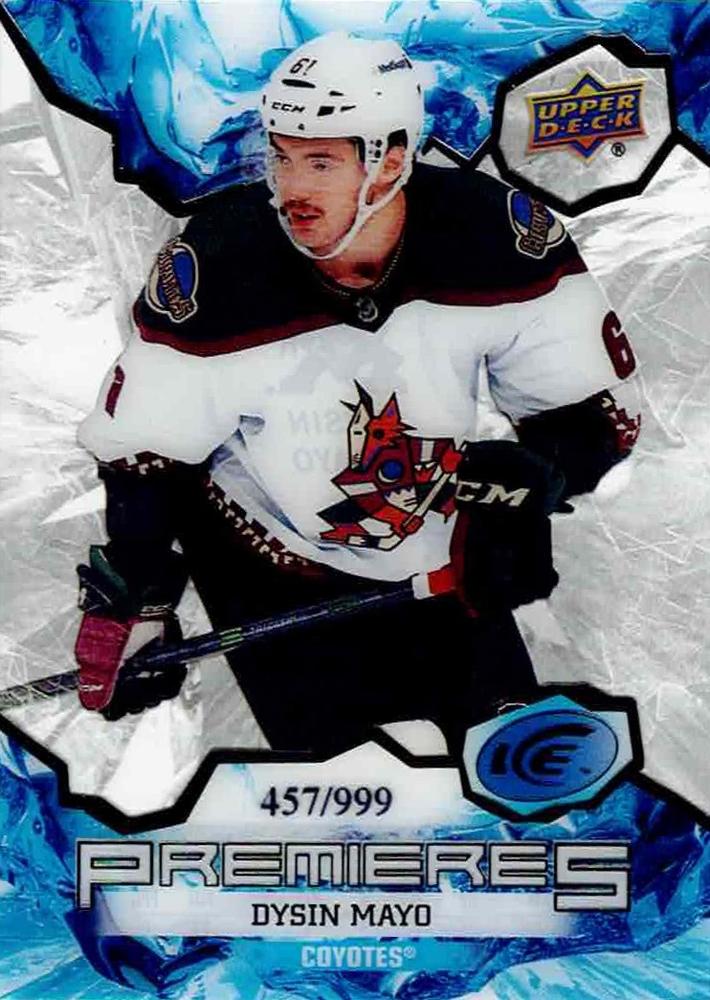 #194 Dysin Mayo - Arizona Coyotes - 2021-22 Upper Deck Ice Hockey