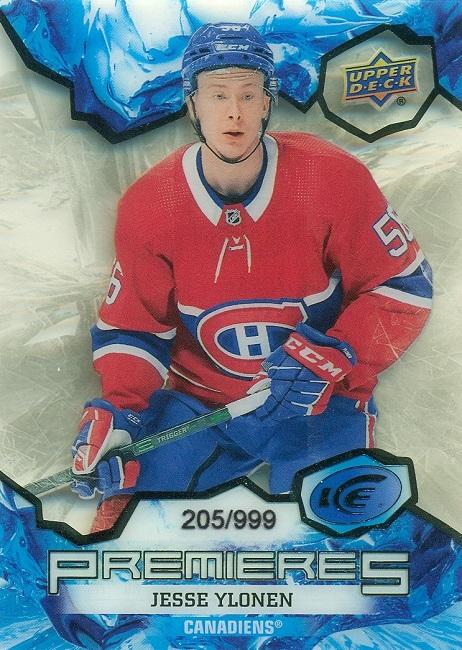 #209 Jesse Ylonen - Montreal Canadiens - 2021-22 Upper Deck Ice Hockey